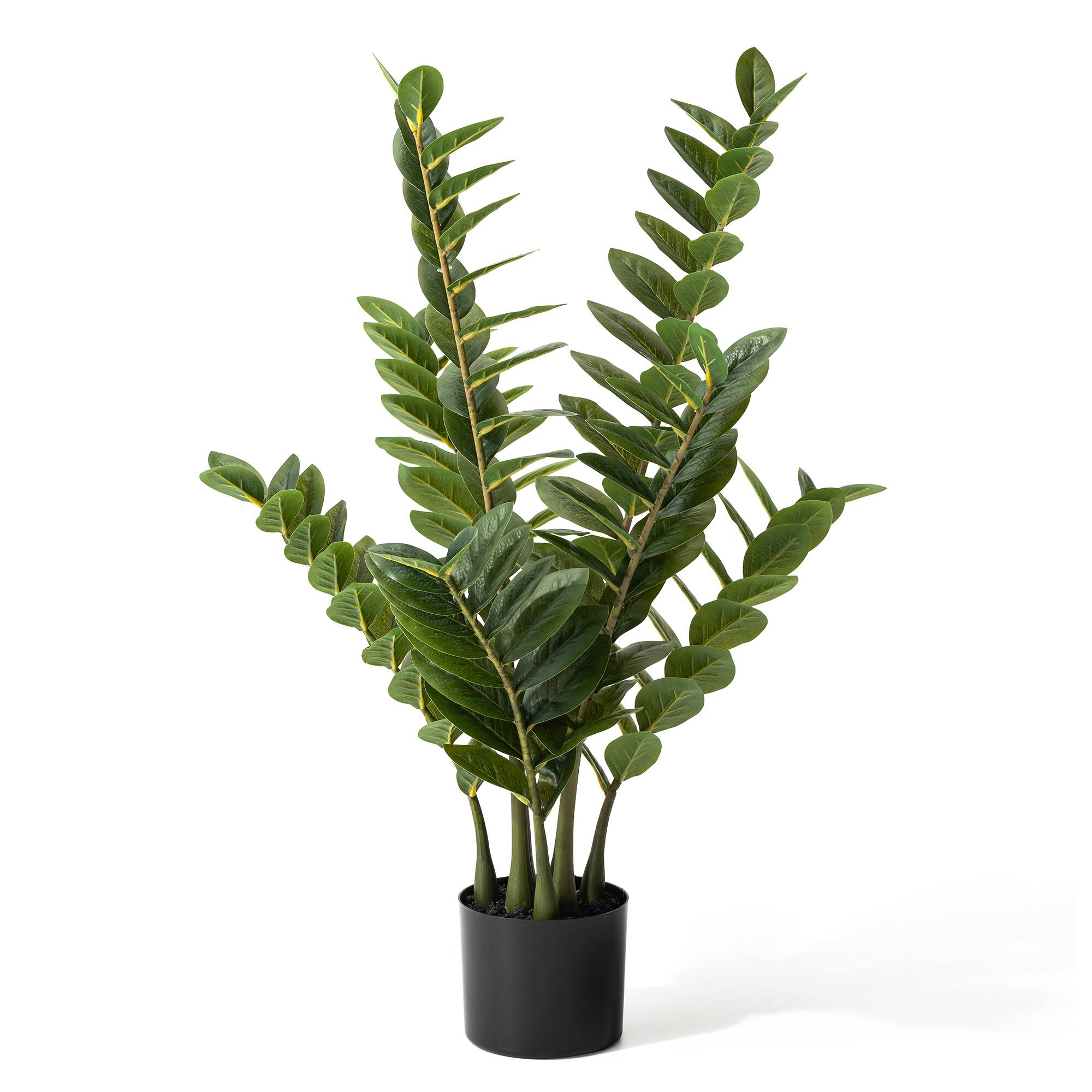 Glitzhome® 2.75ft. Faux Money Tree in Pot